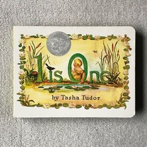 NEW 1 Is One Tasha Tudor Classic Board Book Counting Picture Book